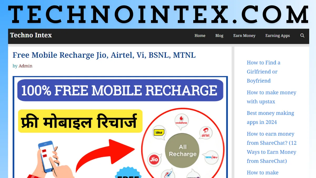 TechnoIntex.Com Free Recharge