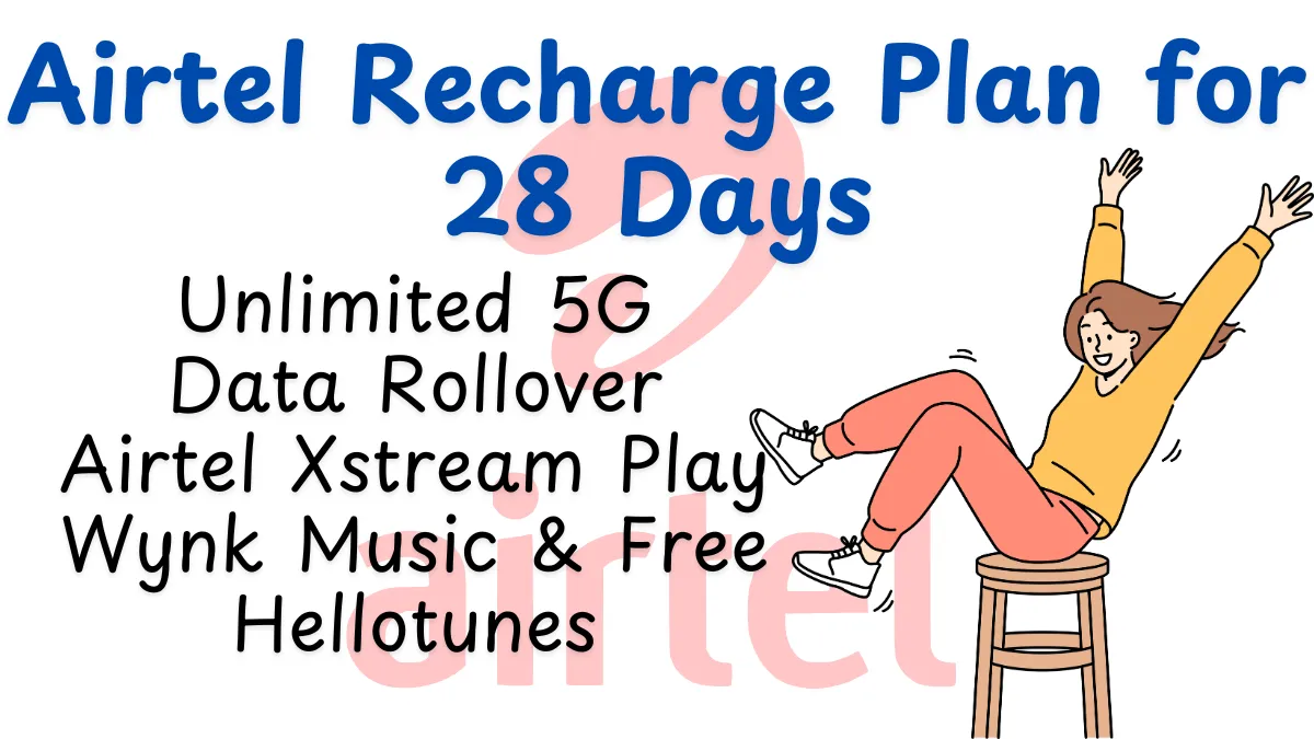 Airtel Recharge Plans List 28 Days