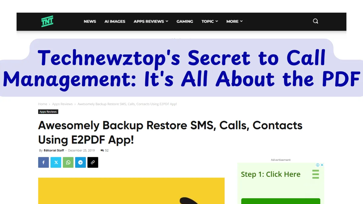 Technewztop Call Details PDF