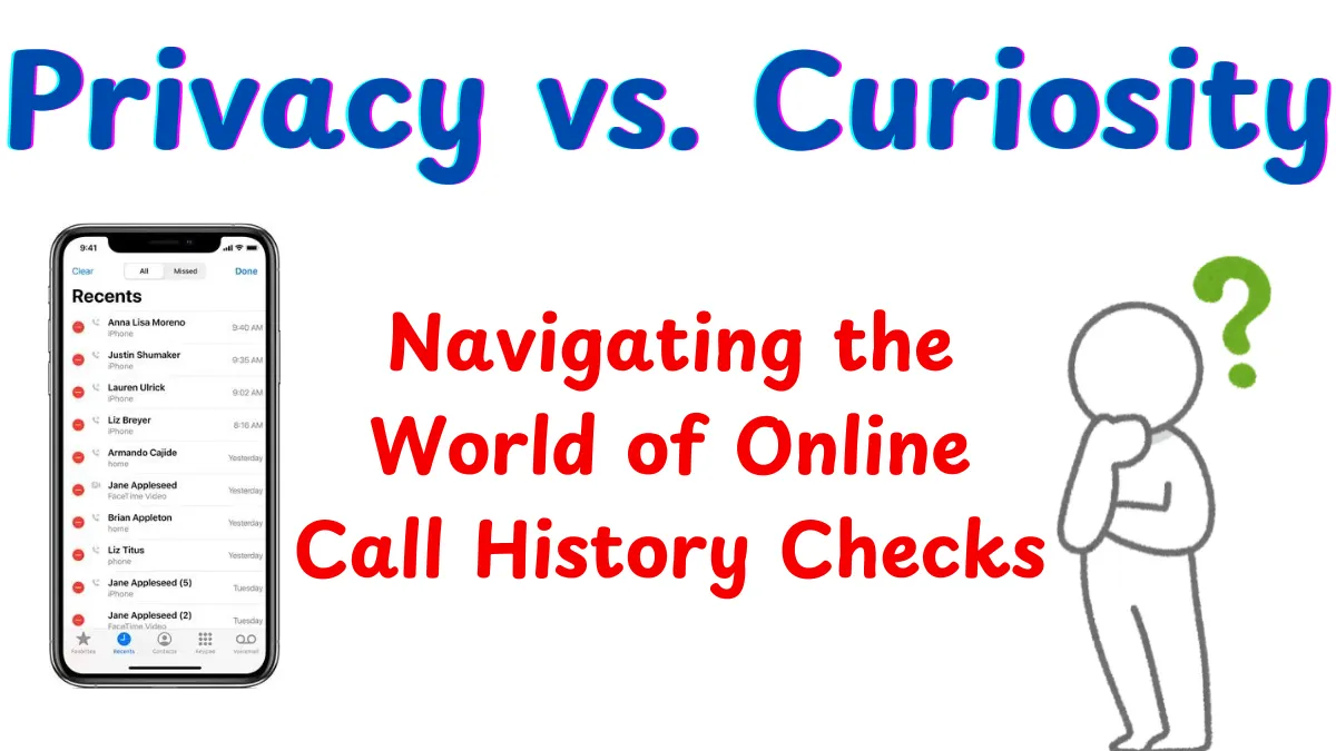 Call History Check Online