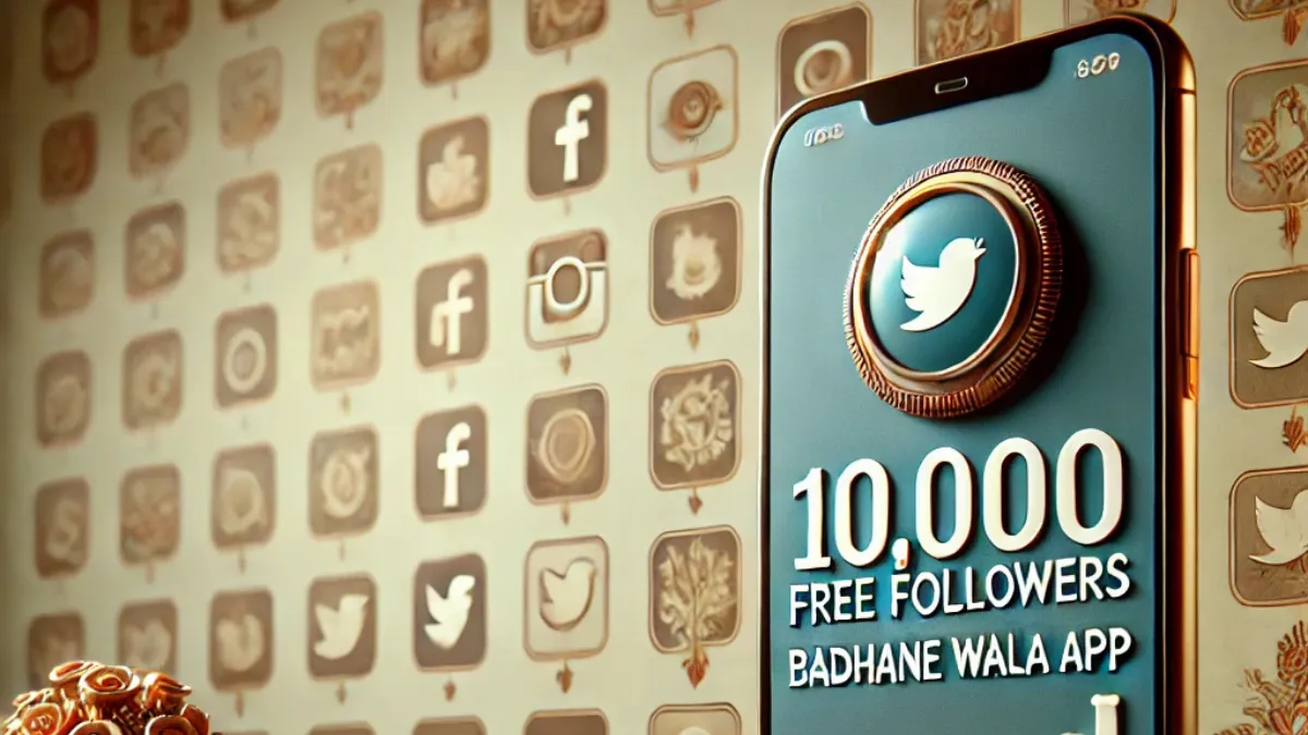 10000 Free Followers Badhane Wala App