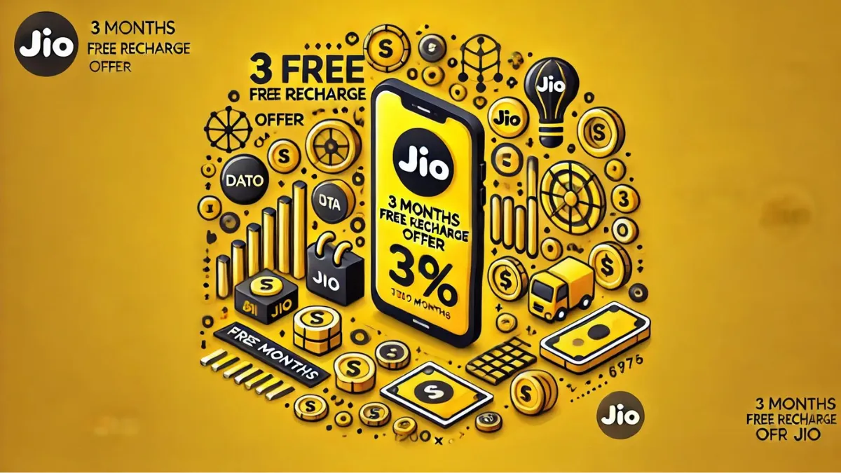 3 Months Free Recharge Offer Jio