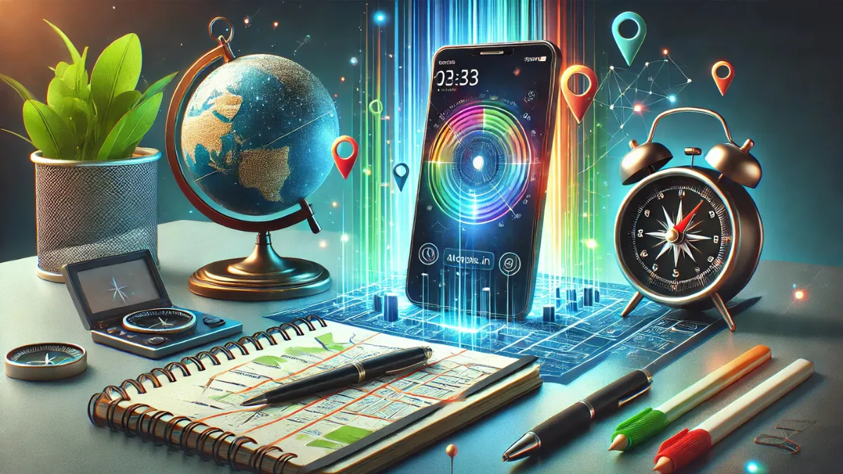 Aking.in Mobile Location Tracker App