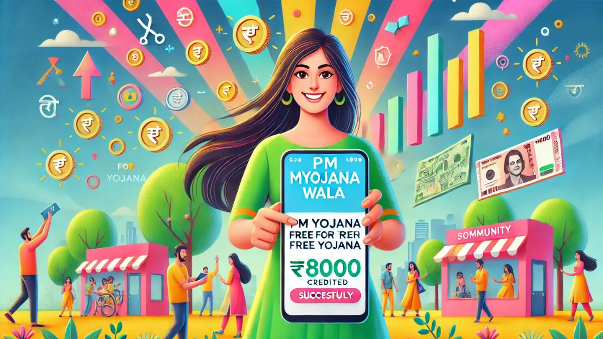 Pmyojanawala.com ₹8000 Free for Women Yojana