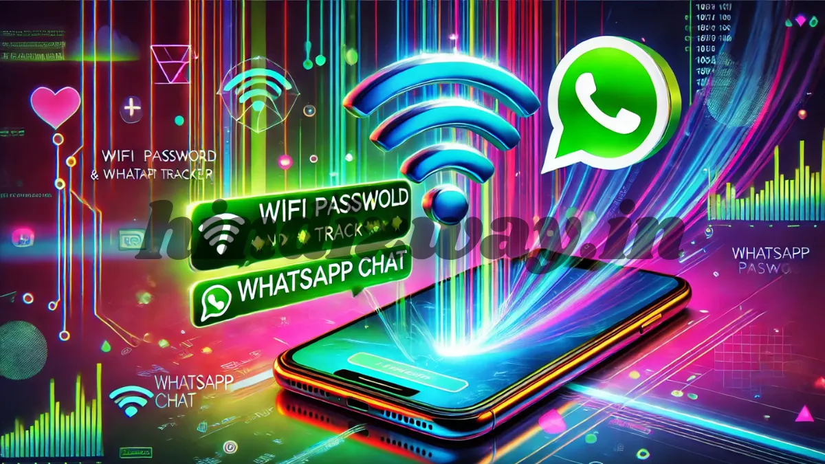GetHindi WiFi Password and WhatsApp Chat Tracker