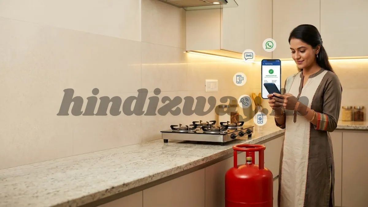 How to Book HP Gas Cylinder