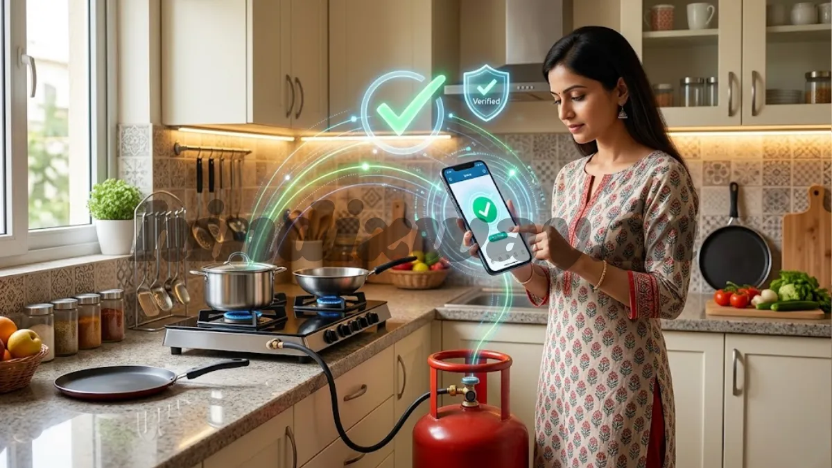 how to link lpg id in indian oil app