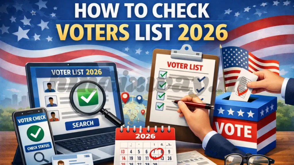 how to check voters list 2026